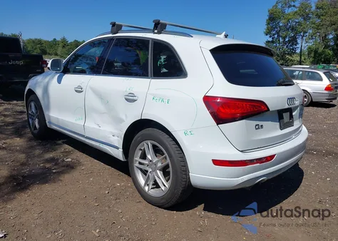 2017 Audi Q5 2.0T Premium z USA, uszkodzony, nr VIN WA1C2AFP5HA075438